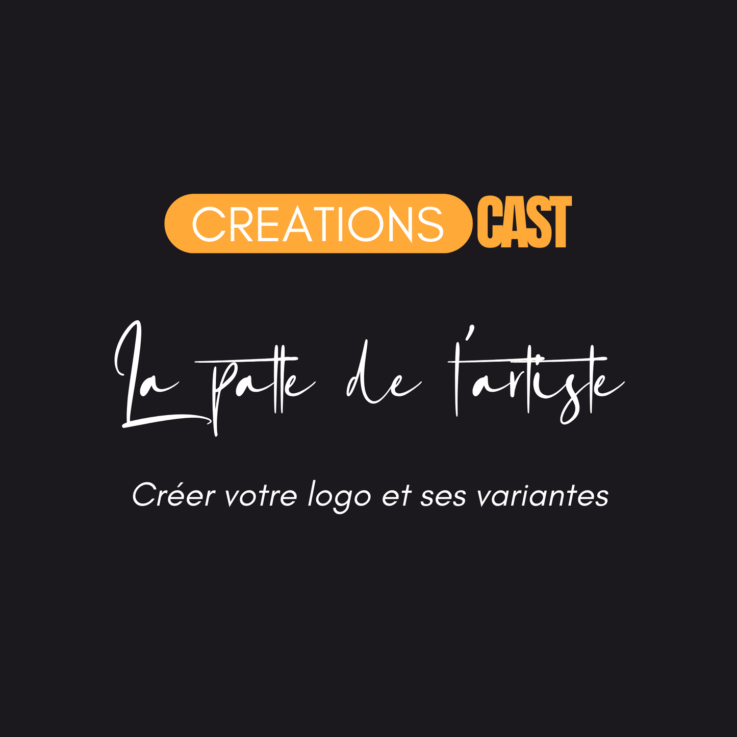 CONTENU - La patte de l'artiste - Créer votre logo !