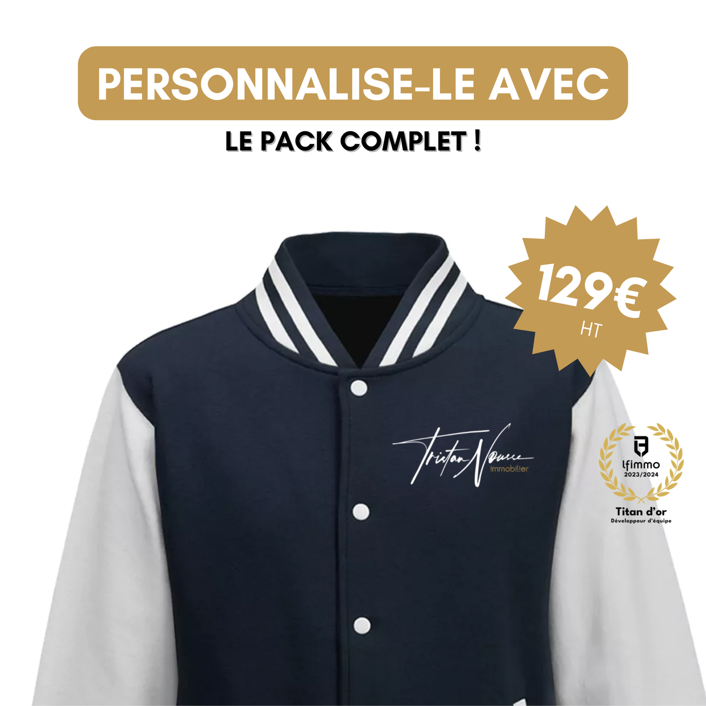 Le Teddy LF immo personnalisable !